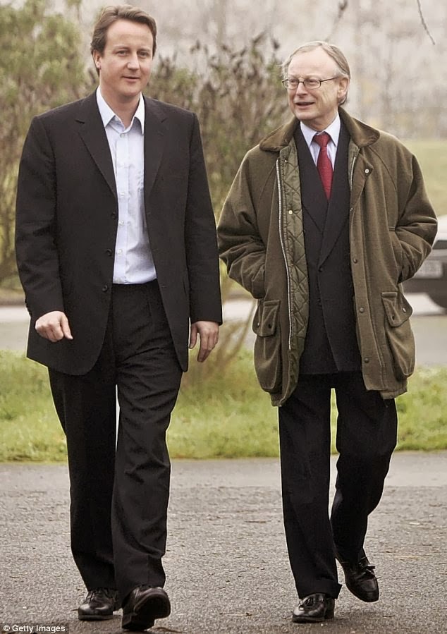 David Cameron & John Gummer aka Lord Deben.