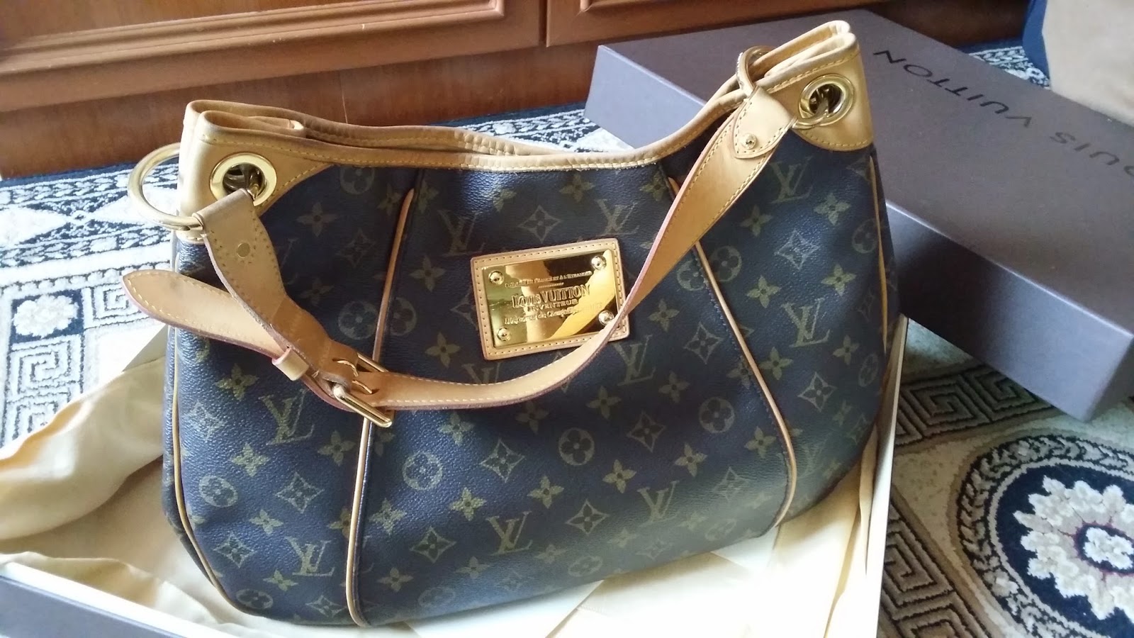 China Doll: Preloved Louis Vuitton Galliera PM For Sale