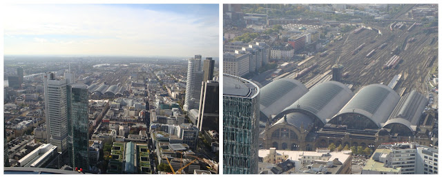 Frankfurt vista da Main Tower