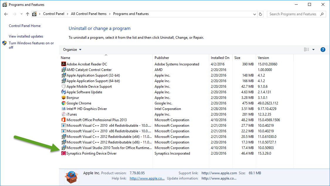 Eyonic Systems How to Remove QuickTime after Apple Support Removed