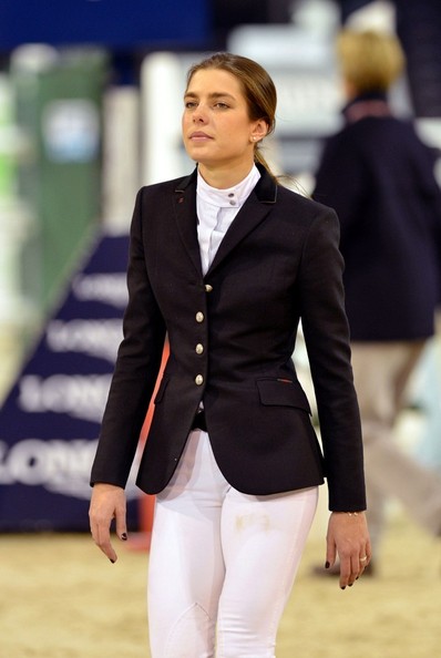 Charlotte Casiraghi participates in in the 2012 Gucci Masters equestrian competition. Charlotte Casiraghi