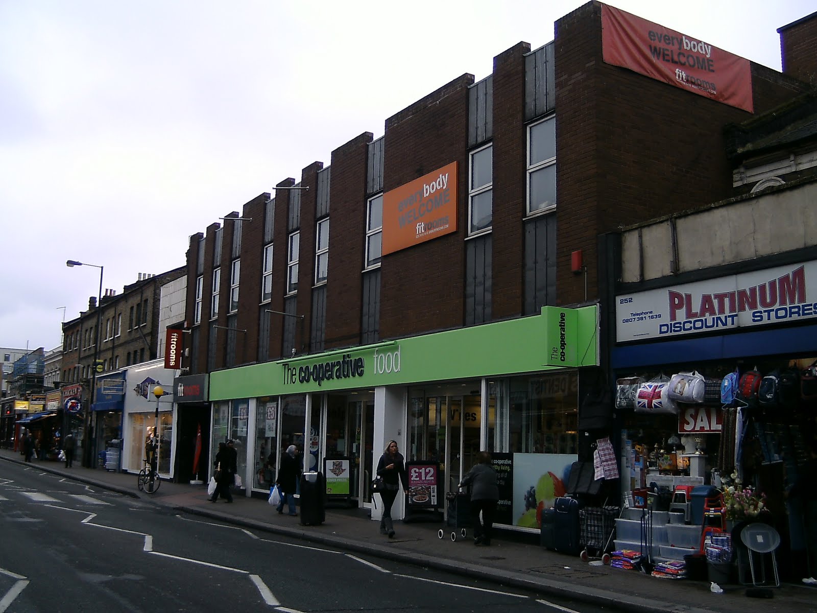 coop store pictures Earls Court and North End Road Fulham