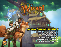 Wizard101 Avalon Outlaw's Bundle