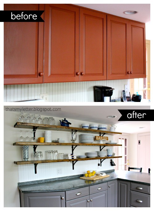 DIY Open Wood Shelving Jaime Costiglio