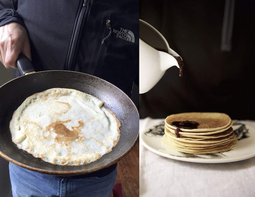 Foodwanderings Rice Polis; Indian Rice Flour Crepes