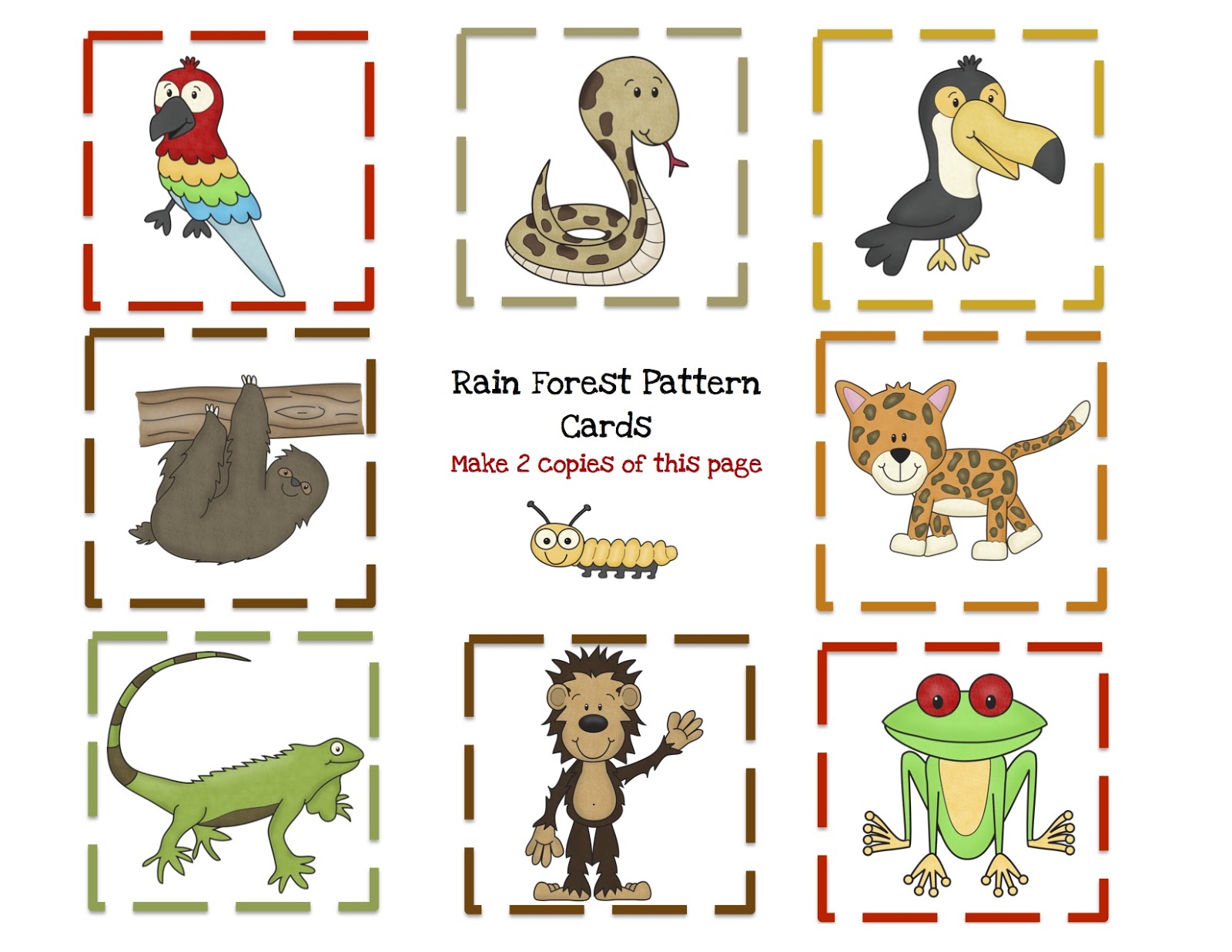 rain-forest-animal-printable-preschool-printables