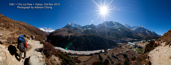Pangboche View