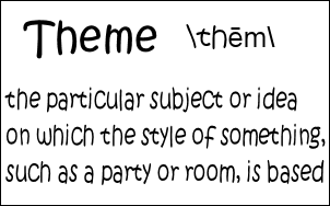 what is a party theme