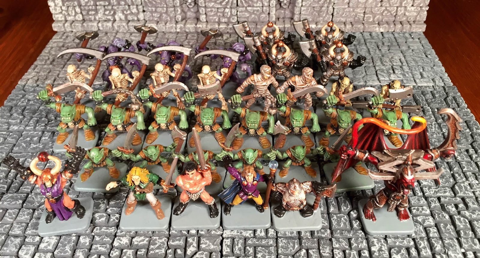 Set Complet HeroQuest Avec Figurines - Jeu De Plateau Officiel, Miniatures, Occasion