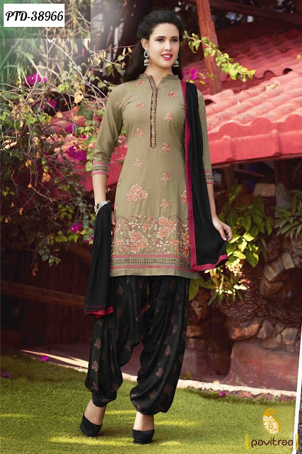 http://www.pavitraa.in/store/partywear-salwar-suit/beige-salwar-kameez-with-black-churidar/