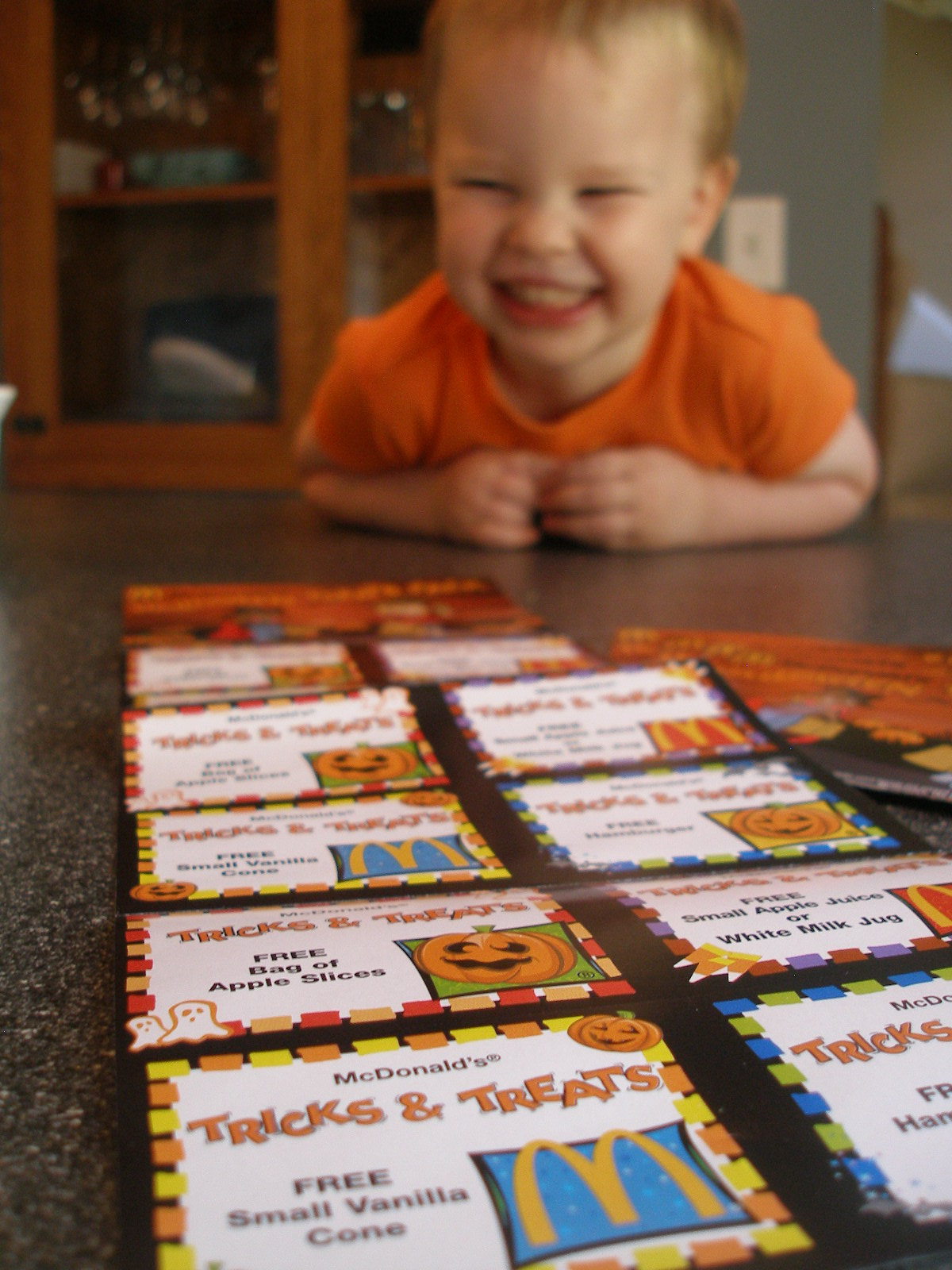 Super Savings McDonald's Halloween Coupon Booklet 1 for 12 FREE Items!