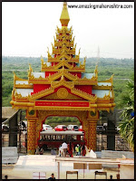 Entrance Global Vipassana Pagoda Gorai Borivali Mumbai Maharashtra