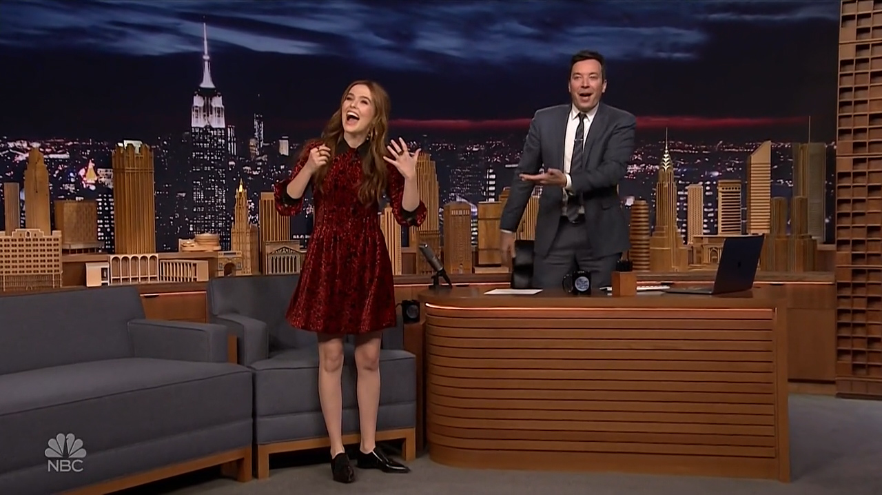 TVDeSab: Zoey Deutch - The Tonight Show 03/21/2018 (reup)