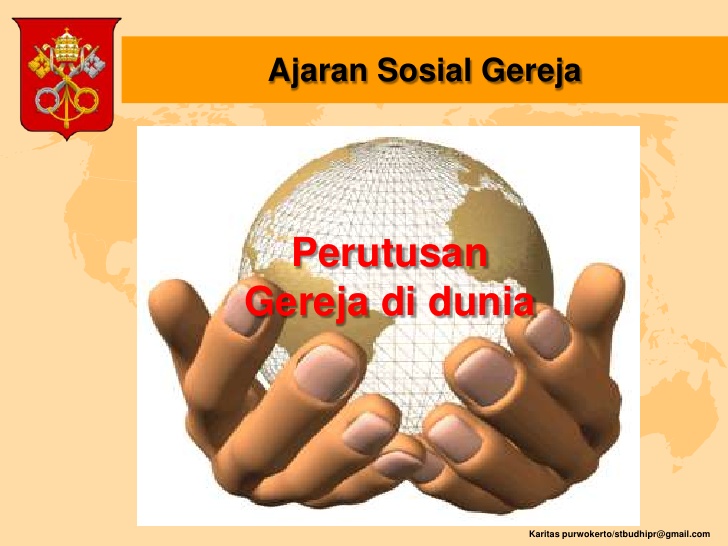 Bambang Suwasono Ajaran Sosial Gereja