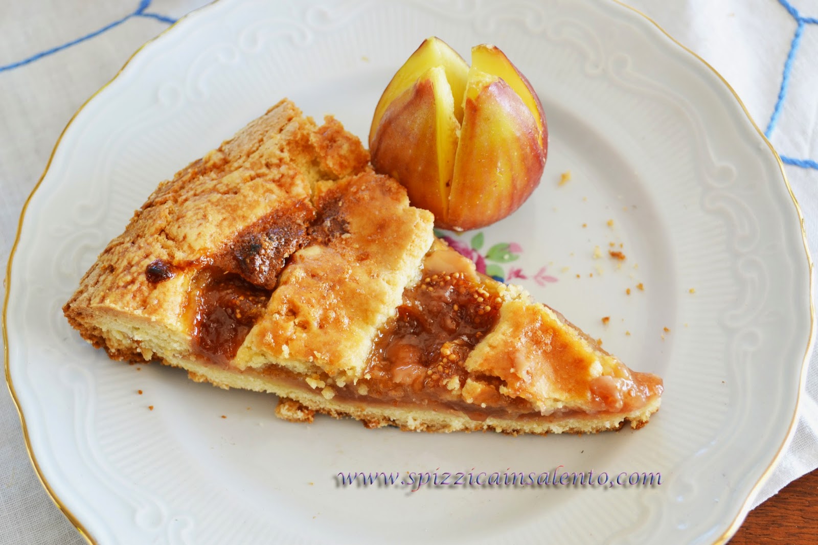 crostata (tarte) aux figues 