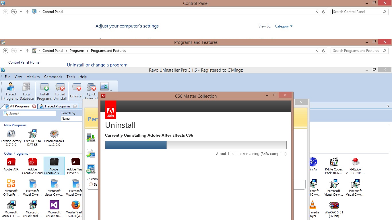 C'Mingz Studio Multimedia Tutorial Cara Uninstall Aplikasi Adobe