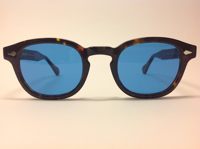 Moscot - Lemtosh tartarugato con lenti blu