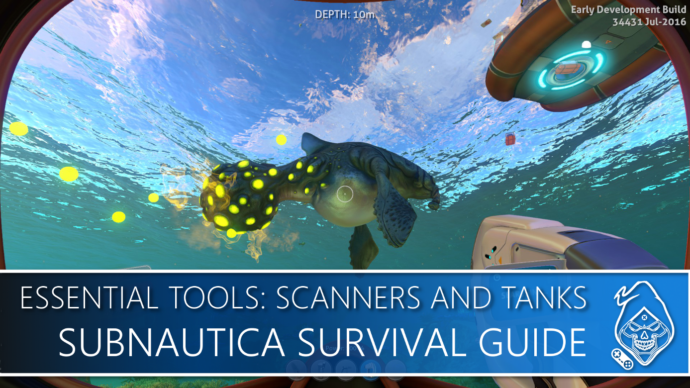 Unleashed Code SUBNAUTICA BUILD DIVE TANKS AND A SCANNER (GUIDE)