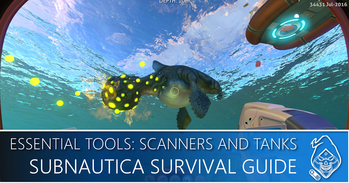Unleashed Code SUBNAUTICA BUILD DIVE TANKS AND A SCANNER (GUIDE)