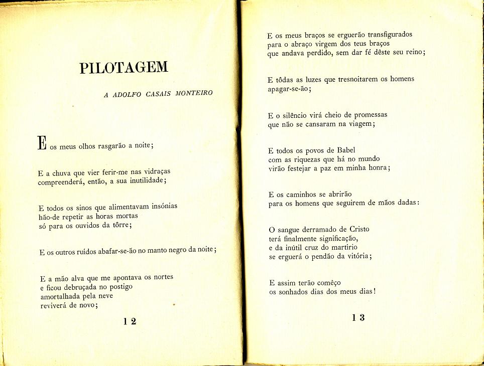 Fernando Namora Mar de Sargaços, poemas (1940) Fernando Namora Mar de Sargaços, poemas (1940)