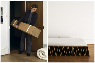 Haz una Cama de Carton de una sola pieza