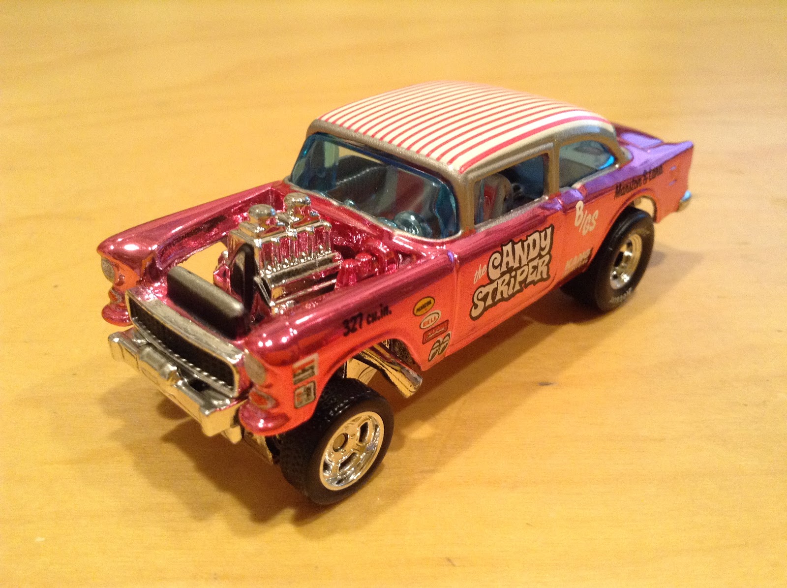 JULIAN'S HOT WHEELS BLOG ‘55 Chevy Bel Air Gasser (2015 HWC Special Edition 