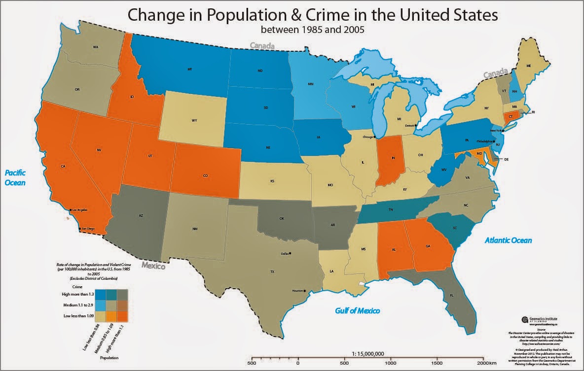 GLS MAPS Bivavariate Map