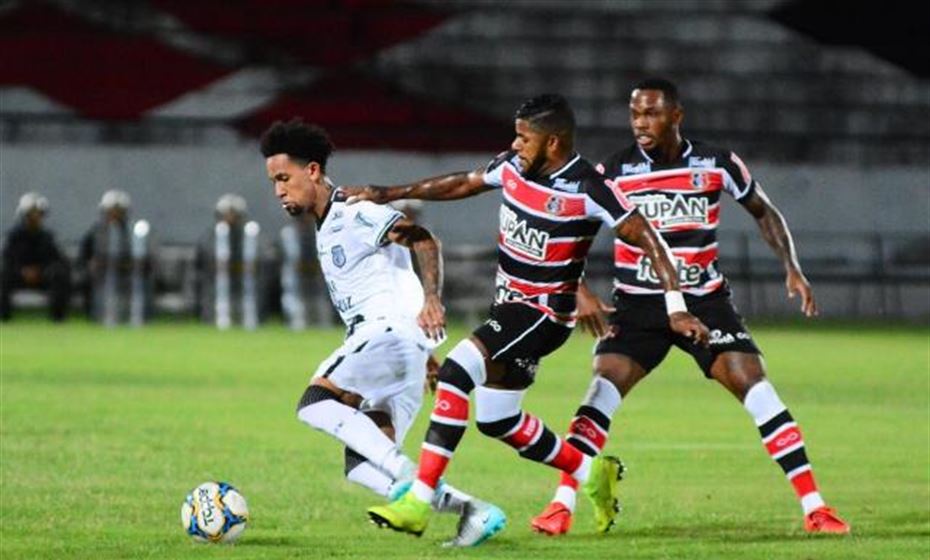 Sem Osman, Chamusca deve escalar Lucas Cardoso no ataque do Botafogo-SP, botafogo-sp