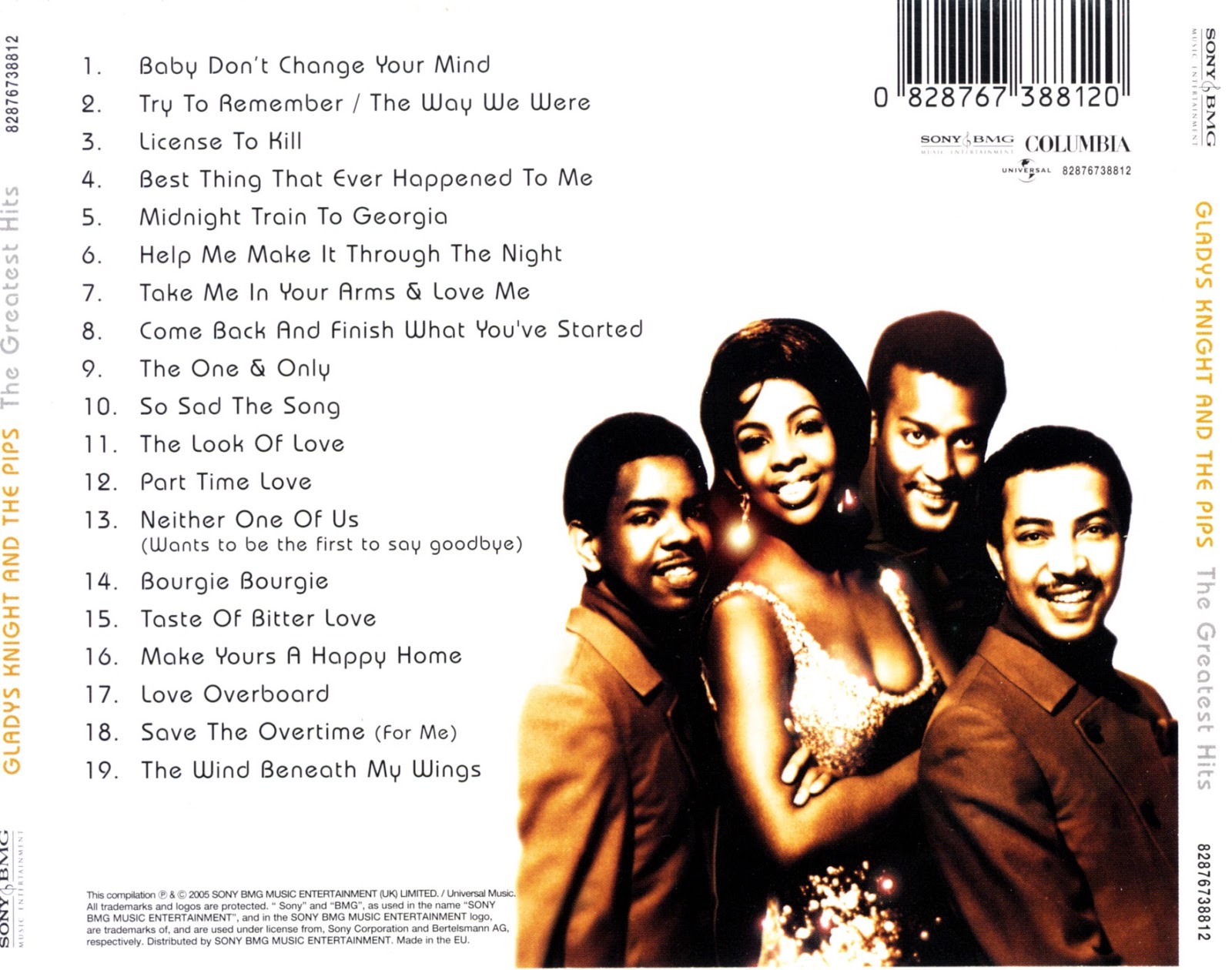 gladys knight greatest hits song list gladys knight greatest hits song list