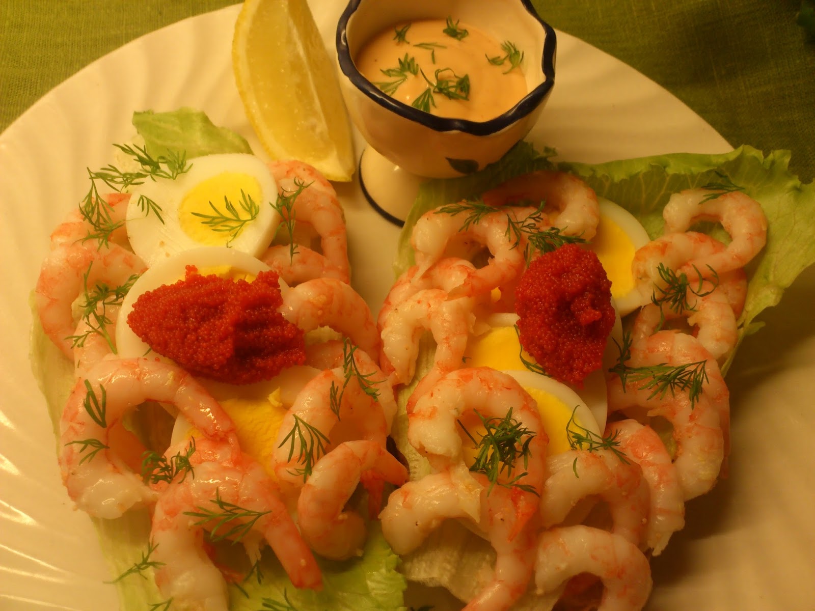 Edels Mat Sandwich med reker og egg & Thousand Island dressing