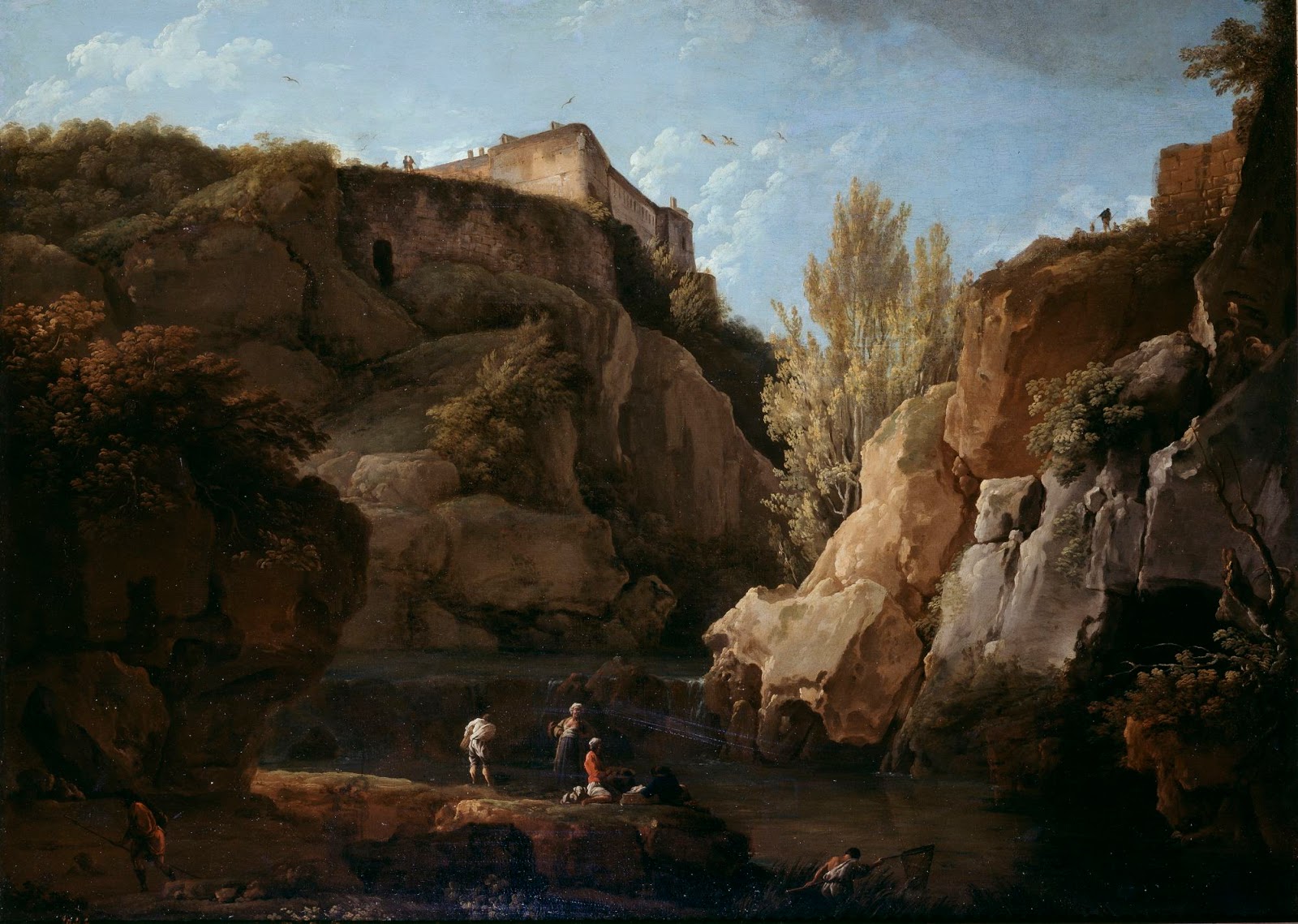 Spencer Alley European Landscape Paintings 18th century