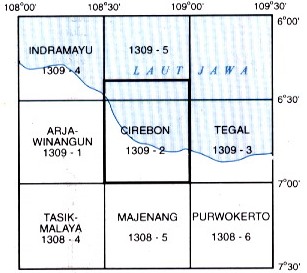 Indeks Peta Geologi Lembar Cirebon