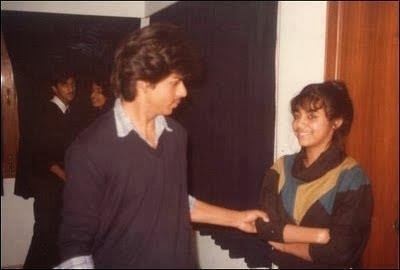 Shahrukh Khan with Gowri