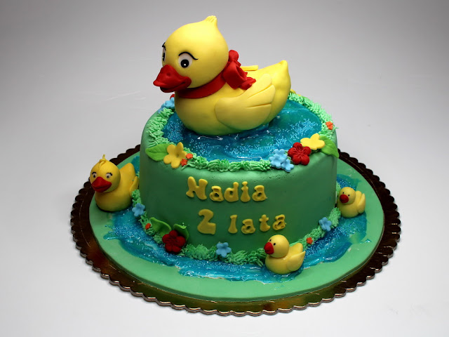 Children Cake with Ducks - London