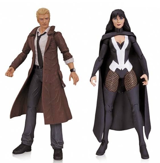 Justice League Dark “New 52†DC Comics Action Figures - Constantine & Zatanna Constantine Zatanna Porn - Justice League Dark “New 52†DC Comics Action Figures - Constantine & Zatanna