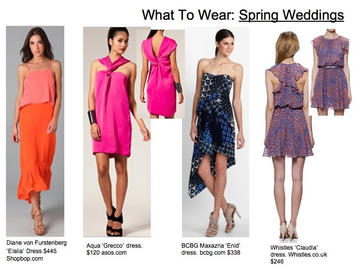 Fashionable Mindset: What To Wear: Spring Weddings