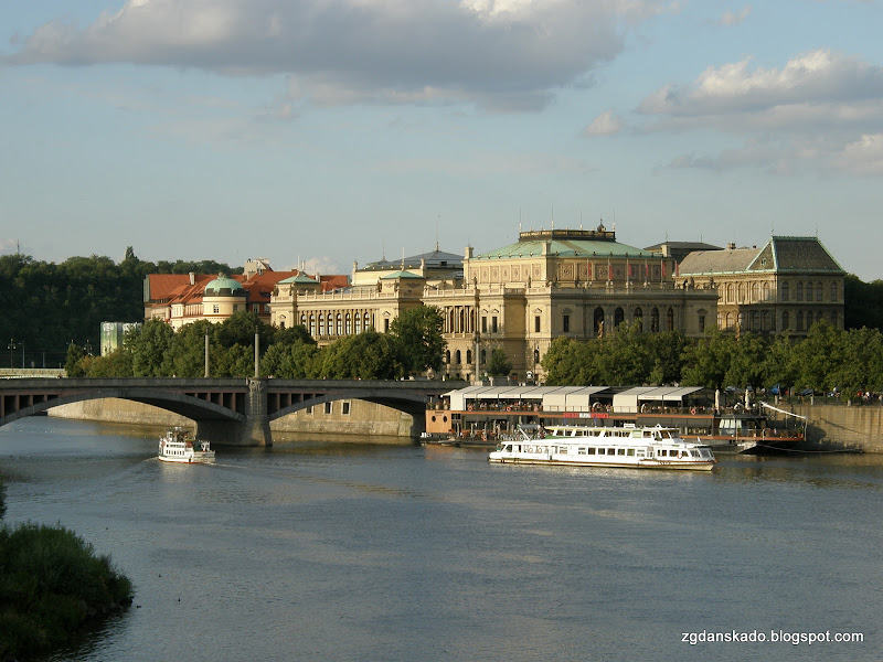 Praga - Widok z Mostu Karola