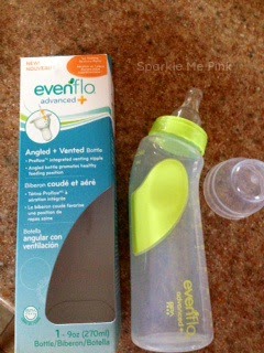 evenflo angled bottles