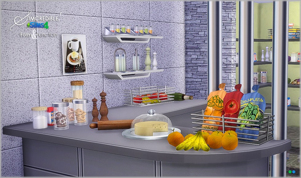 Sims 4 CC's - The Best: Kitchen Decor by SIMcredible! Designs