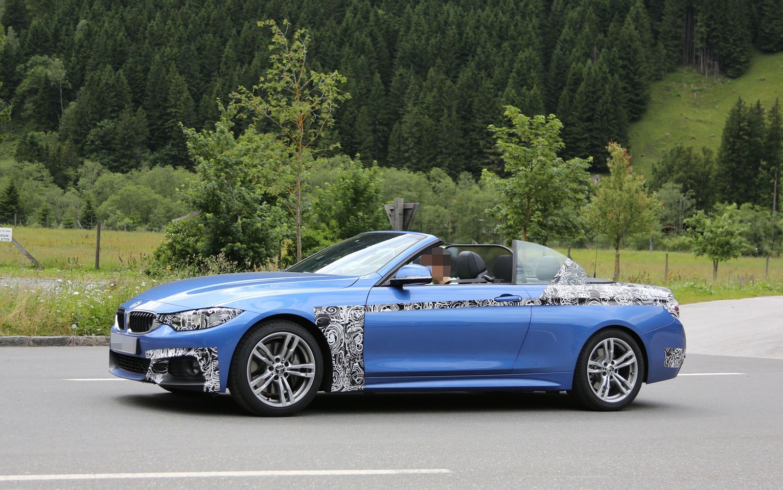 2014 BMW 4-Series Convertible Spy Shots - JustAutos