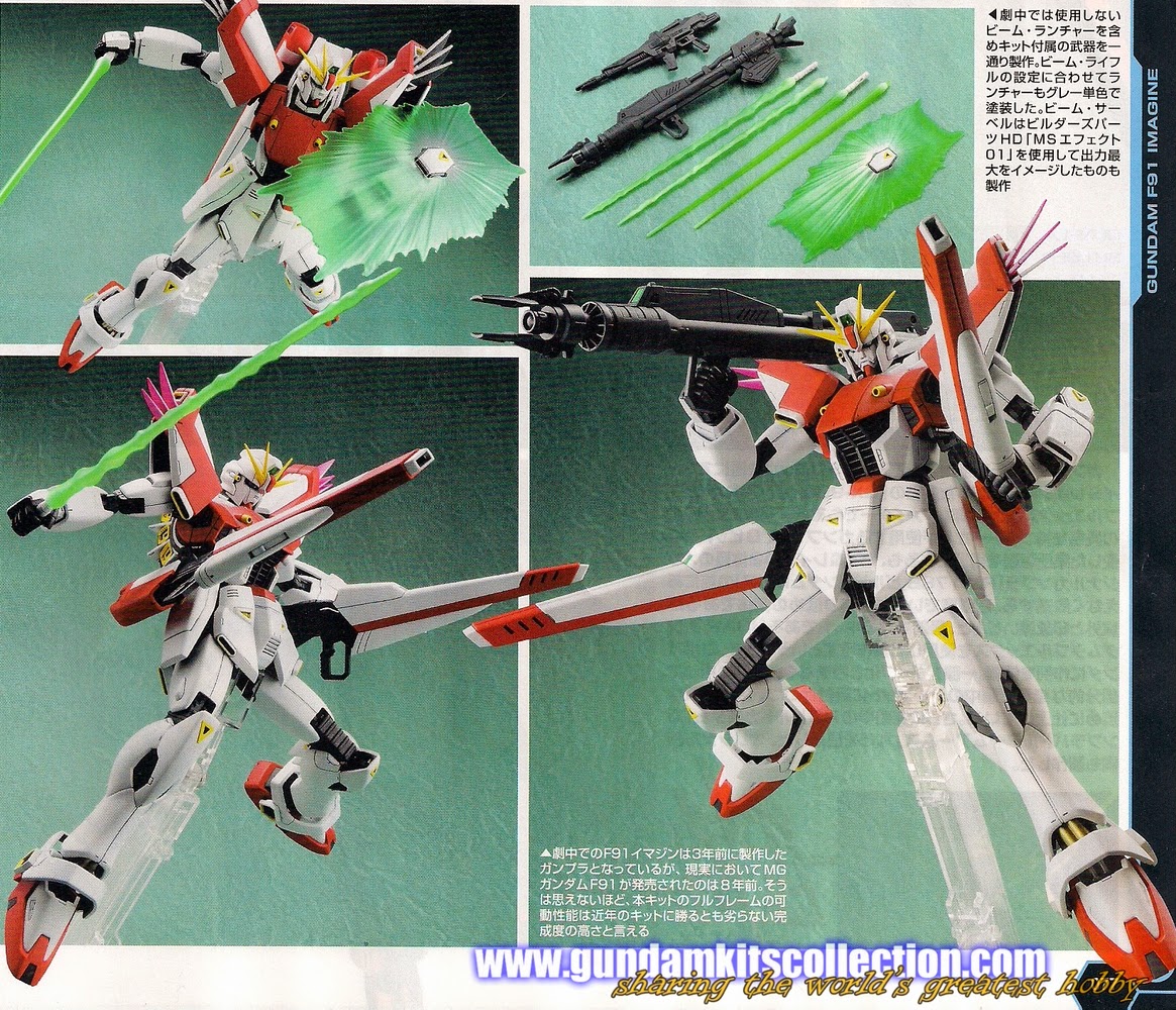 1 144 Gundam F91 Imagine Custom Build Gundam Kits Collection News And Reviews