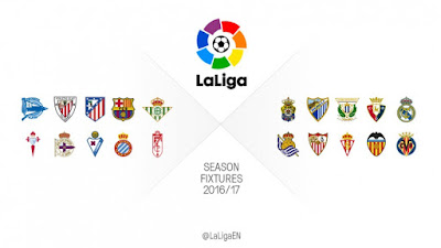 Daftar Klub Liga Spanyol La Liga 2016-2017