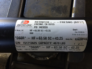Dexter Axle Serial Number Lookup