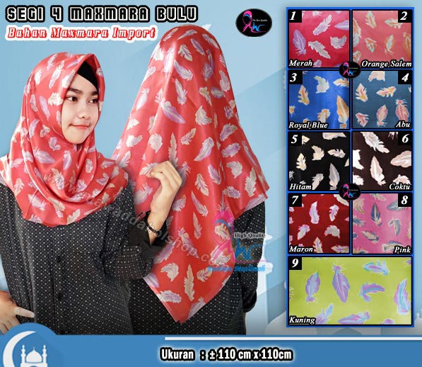 Jilbab Segi Empat Motif Bahan Maxmara Import Terbaik Dan Berkualitas jilbab segi empat motif bahan maxmara import terbaik dan berkualitas