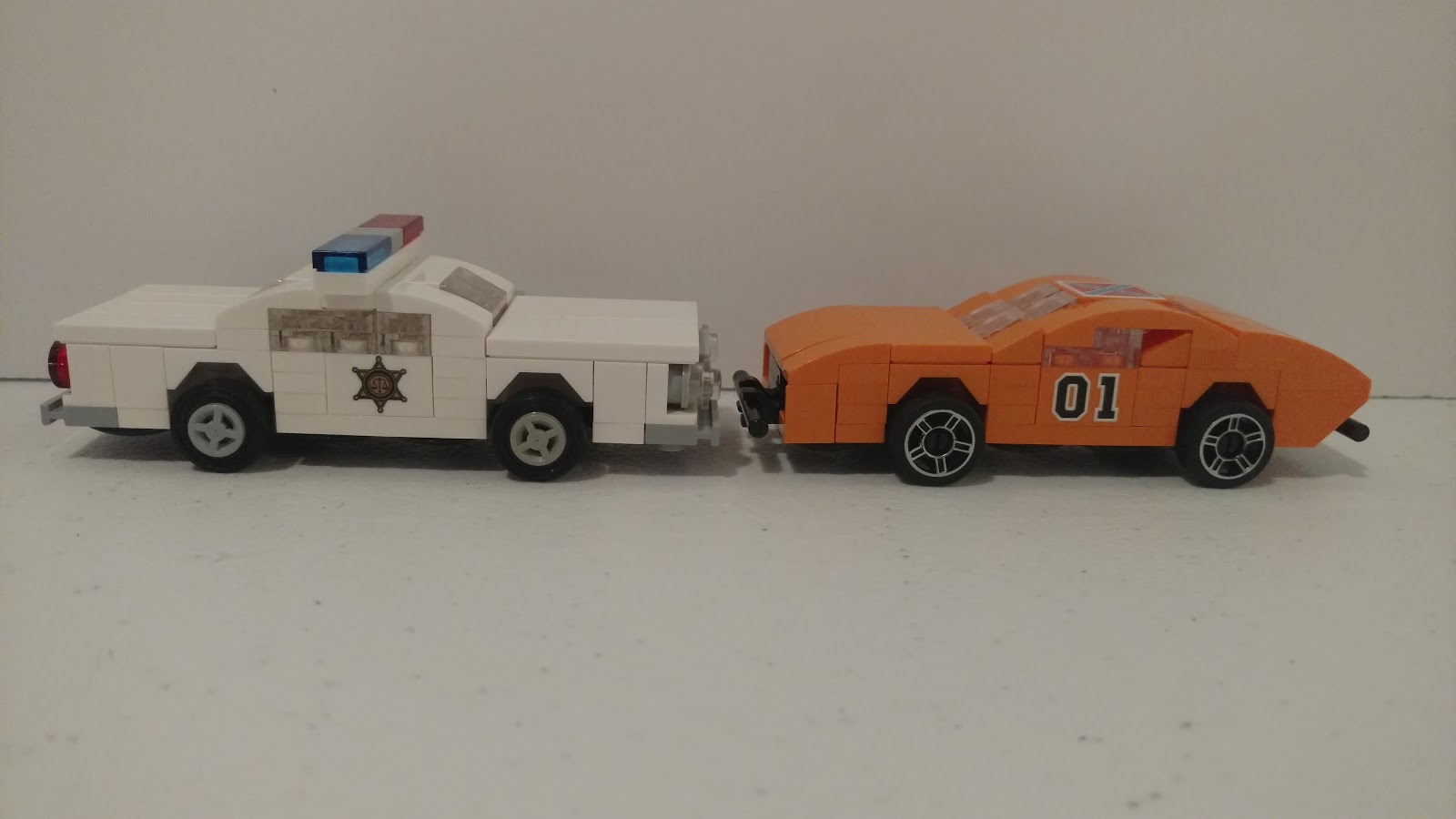Dukes of Hazzard Collector Limited Edition Lego Rosco's Patrol Car by