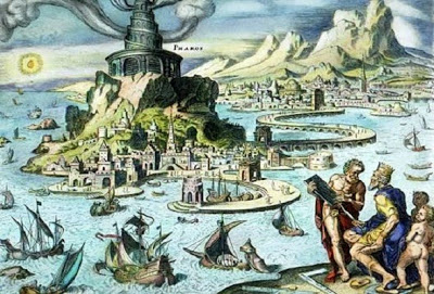 Seven-Wonders-of-the-Ancient-World-Lighthouse-of-Alexandria-عجائب-الدنيا-السبع-منارة-الإسكندرية