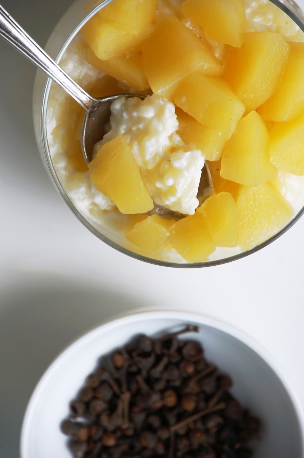 Zimtblüten-Milchreis mit Apfel-Vanille-Kompott