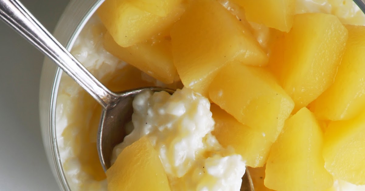 Zimtblüten-Milchreis mit Apfel-Vanille-Kompott