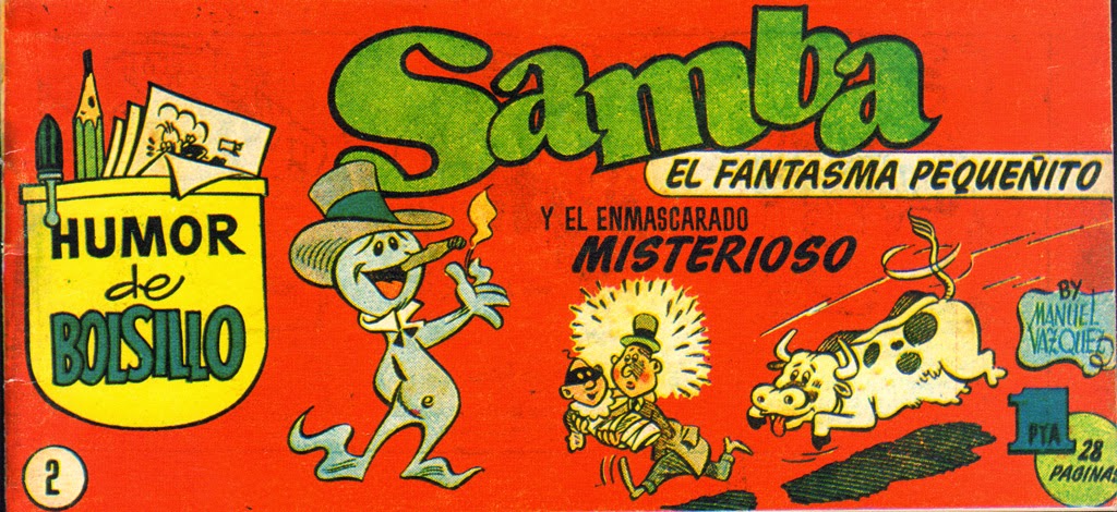 Humor de Bolsillo nº 2 Samba el fantasma pequeñito