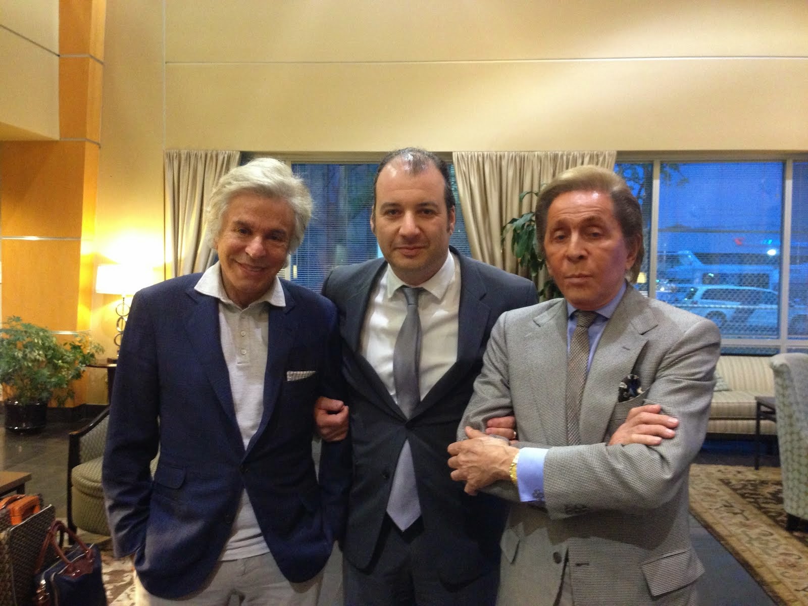 Giancarlo Giametti, Danya Polykov, Valentino Garavani, 05.2014